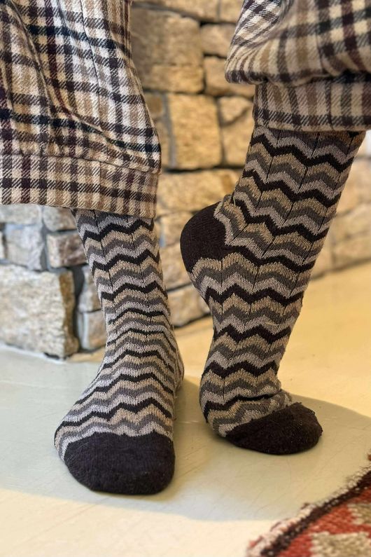 Ziggoni Socks Chocolate